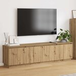 vidaXL Meuble TV Chêne artisanal 180 x 38 x 49 cm Bois d'ingénierie