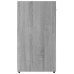 vidaXL Armoire de bain Sonoma gris 60x33x60 cm Bois d'ingénierie