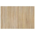 vidaXL Tête de lit avec armoires Chêne sonoma Bois d'ingénierie