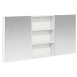 vidaXL Ensemble de Meubles de Salle de Bain 3 Pièces 120 x 10 5 x 60 5 cm