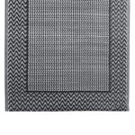 vidaXL Tapis d'extérieur Gris 80x150 cm PP