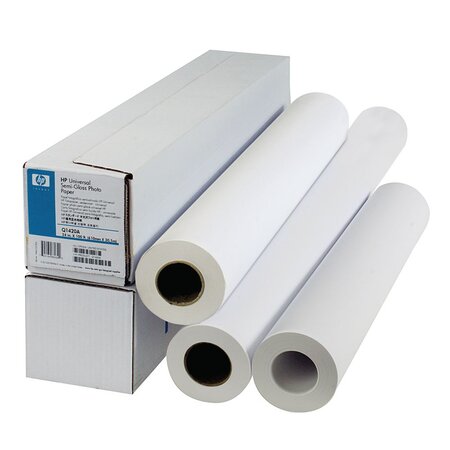 Rouleau de papier extra-blanc c6036a pour traceur jet d'encre - format 0 914 x 45 7m - 90g
