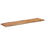 vidaXL Dessus de table 160x40x2 5 cm rectangulaire bois massif acacia