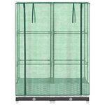 vidaXL Jardinière surélevée avec housse aspect rotin 80x40x123 cm