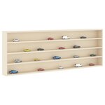 vidaXL Vitrine Murale Beige 100 x 8 5 x 36 cm Bois d'ingénierie