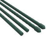 vidaXL Piquets pour plantes de jardin 30 Pièces vert 60 cm acier