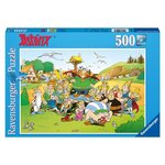 Astérix puzzle 500 pieces - astérix au village - ravensburger - puzzle adultes - des 12 ans