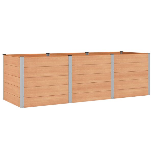 vidaXL Jardinière surélevée Marron 300 x 100 x 91 cm
