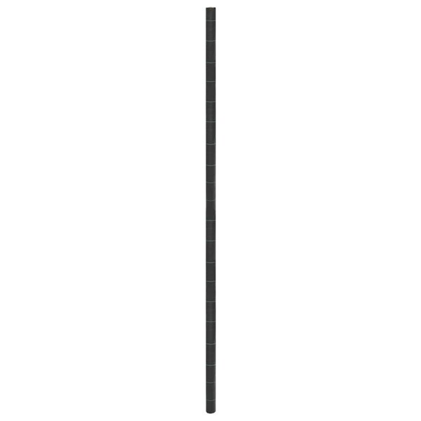 vidaXL Membrane anti-mauvaises herbes noir 4x10 m PP