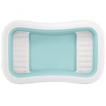INTEX Flotteur de salon de piscine INTEX Bleu Clair et Blanc PVC