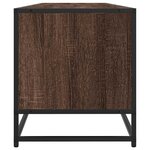 vidaXL Meuble TV chêne marron 180 5x40x46 cm bois d'ingénierie
