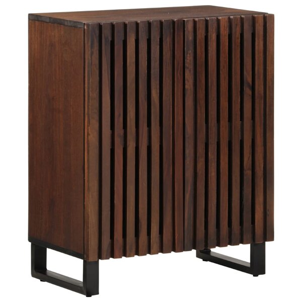vidaXL Buffet marron 60x34x75 cm bois massif de manguier