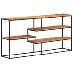 vidaXL Buffet 150x30x75 cm Bois d'acacia solide