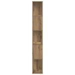 vidaXL Bibliothèque 5 niveaux chêne artisanal bois ingénierie