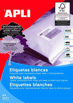 Etiquettes Autocollantes Jet/Las/Co Blanc 105X 48