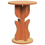 vidaXL Table d'appoint Marron cire 39.5 x 39.5 x 53.5 cm