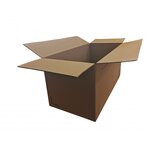 Lot de 50 cartons de déménagement simple cannelure renforcée 58x38x33.5cm (x50)