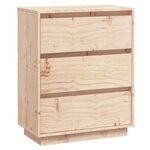 vidaXL Buffet 60x34x75 cm Bois massif de pin