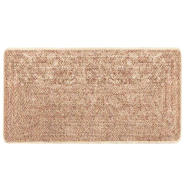 vidaXL Coureur de Tapis MARSA Jaune 80 x 150 cm Polyester et PVC