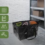 Pack and Move - Lot 10 Sacs Rangement Recylé - 55 x 35 x 30 cm - Poignées solides - Déménagement et Transport - Ultra Résistant - Réutilisable - 55L