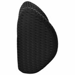 vidaXL Coussin de Dos avec oreiller Noir 46 x 24 x 11 cm Maille 4D
