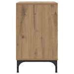 vidaXL Tables de chevet 2 Pièces chêne artisanal 49 x 36 x 61 cm