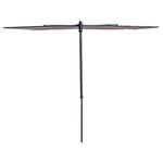 Madison Parasol de balcon Sun Wave 270 x 150 cm Écru PAC3P016