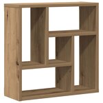vidaXL Étagère murale chêne artisanal 45x16x45 cm bois d'ingénierie