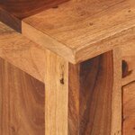 vidaXL Meuble TV 110x30x40 cm Bois solide