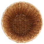 vidaXL Bacs à papier 2 Pièces Naturel 26 x 26 x 29 cm Jacinthe d'eau