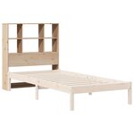 vidaXL Tête de lit avec rangement 100 cm bois massif de pin