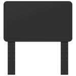 vidaXL Tête de lit Chêne noir 75 cm Bois d'ingénierie