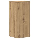 vidaXL Supports pour plantes 2 Pièces chêne artisanal bois d'ingénierie