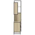 vidaXL Ensemble de meubles de salle de bain 3 Pièces chêne sonoma