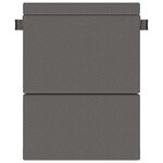 vidaXL Canapé-lit pliable Gris clair 152 x 86 5 x 60 cm Tissu