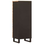 vidaXL Buffet de Rangement avec étagère Marron 40 x 33 x 110 cm