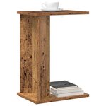 vidaXL Table d'appoint Bois ancien 35 x 25 x 50 cm Bois d'ingénierie