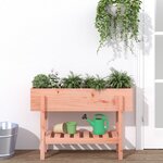 vidaXL Lit surélevé de jardin 101x30x69 cm bois douglas massif