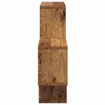 vidaXL Étagère Murale Bois ancien 82 x 15 x 51 cm Bois d'ingénierie