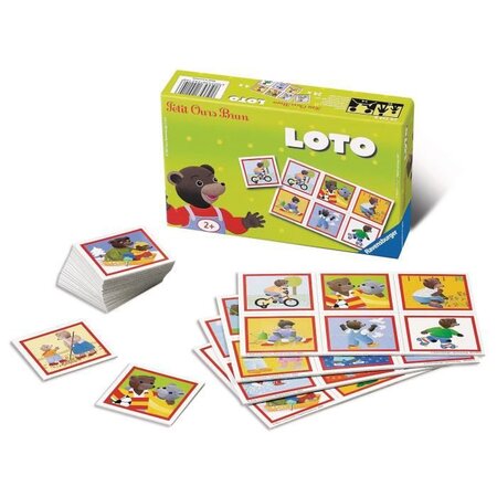 Petit ours brun loto - jeu éducatif classique - ravensburger-des 2 ans - La  Poste