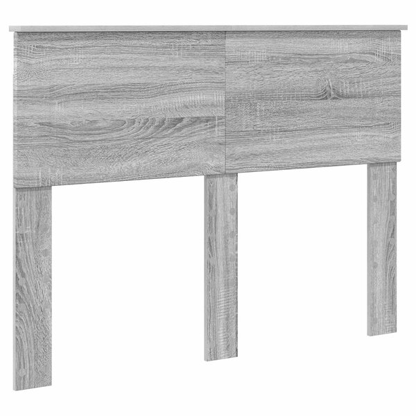 vidaXL Tête de lit Gris Sonoma 135 cm Bois d'ingénierie