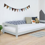 Lit enfant KIDDY 120 x 190 gris clair