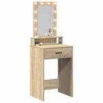 vidaXL Table de Toilette Marron 50 x 41 x 140 cm Bois d'ingénierie