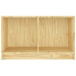 vidaXL Meuble TV 70x33x42 cm bois de pin massif