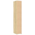 vidaXL Buffet haut chêne sonoma 30x42 5x185 cm bois d'ingénierie