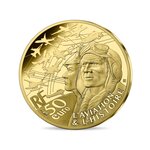 Curtiss P-40 Monnaie de 50€ Or 1/4 OZ