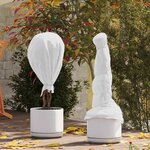 vidaXL Fleece de protection des plantes contre le gel Blanc 50 x 1 6 m