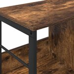 vidaXL Étagère Chêne fumé 102 x 32 x 40 5 cm Bois d'ingénierie