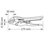 Ks tools pince de verrouillage universelle 7"