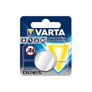 Pile bouton lithium 'Electronics' CR2025 3 Volt, 170mAh VARTA
